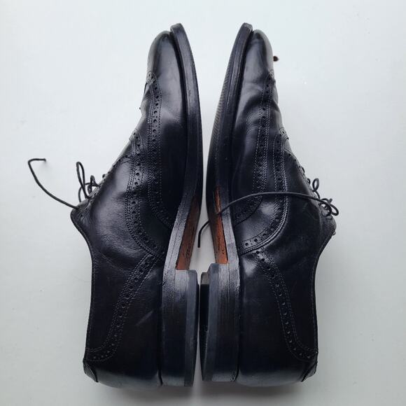 Allen Edmonds Chester Full Brogue Wingtip Black Oxford Dress Shoes 12D 12 main image 4